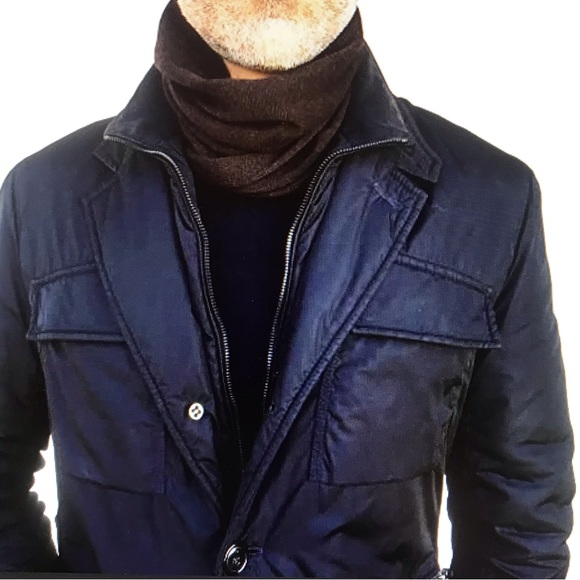 Zara Accessories Zara Mens Black Snood Neck Warmer Scarf Poshmark